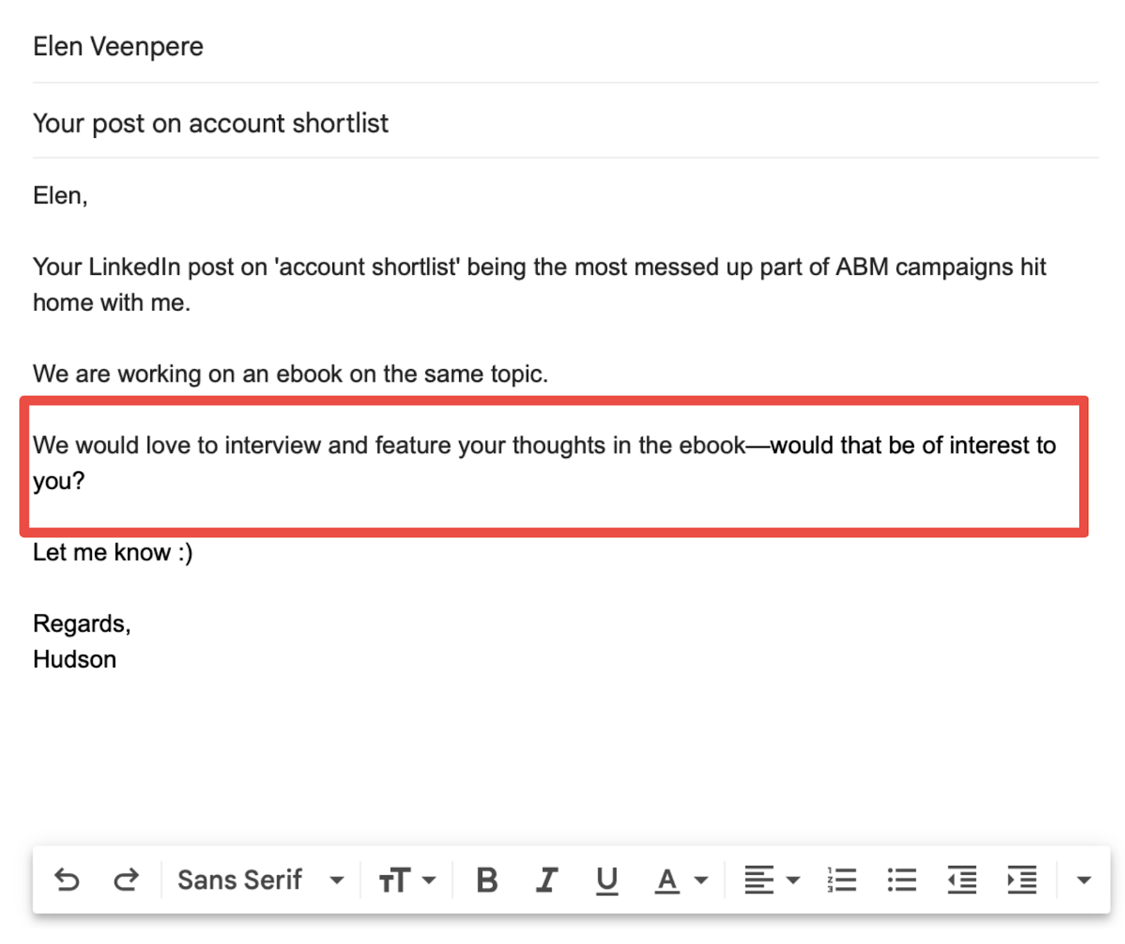 Closing an email effectively