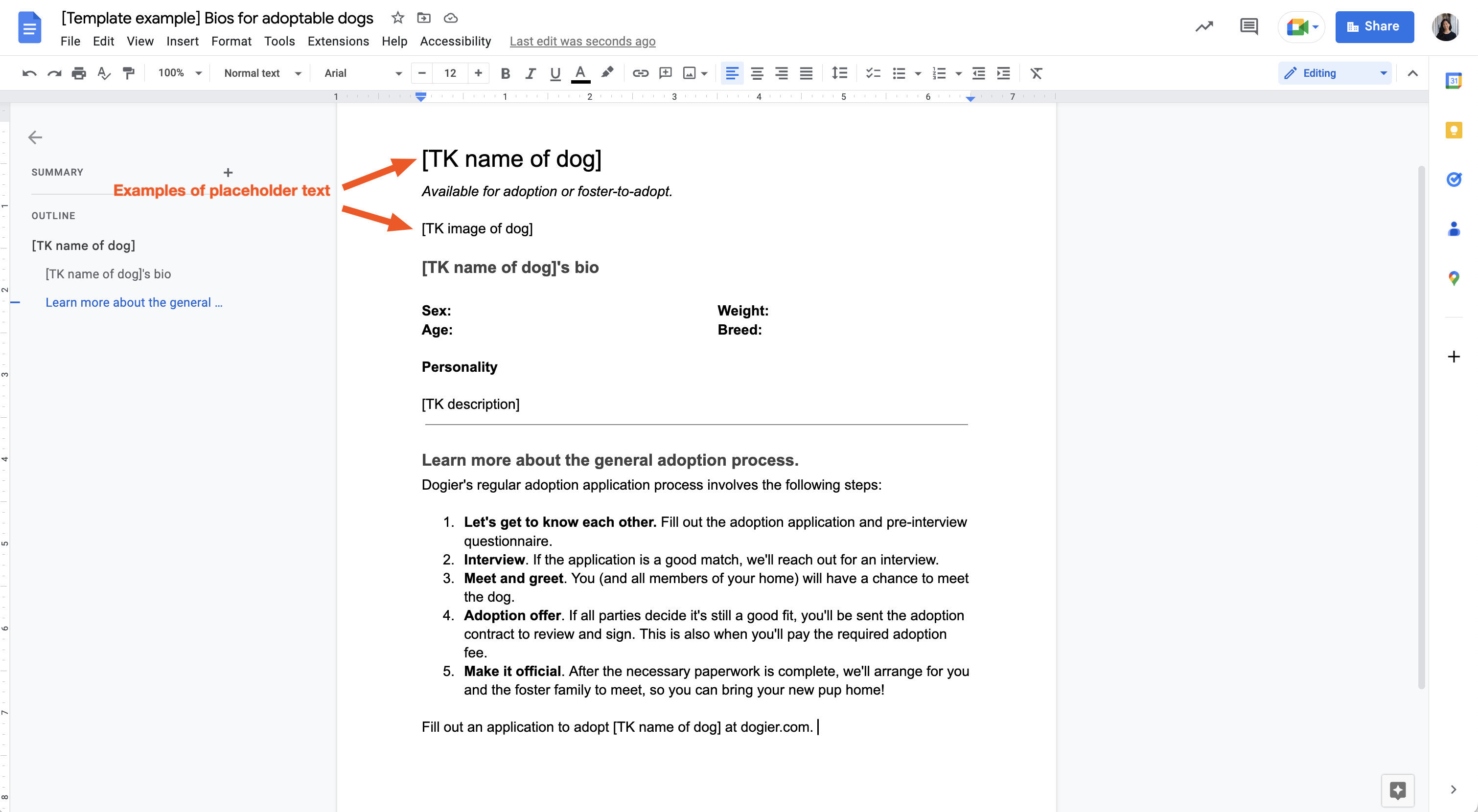 Creating a Google Doc Step by Step