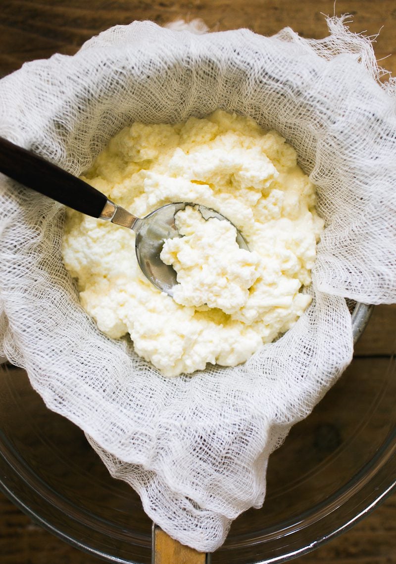 Making Ricotta Cheese