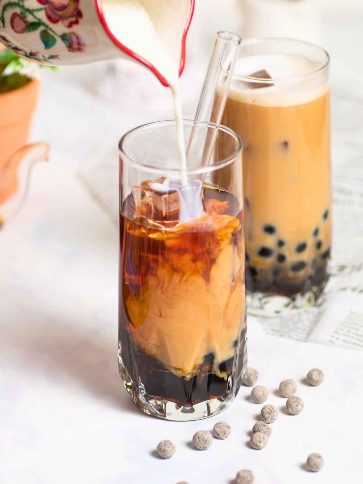 Variety of Bubble Tea