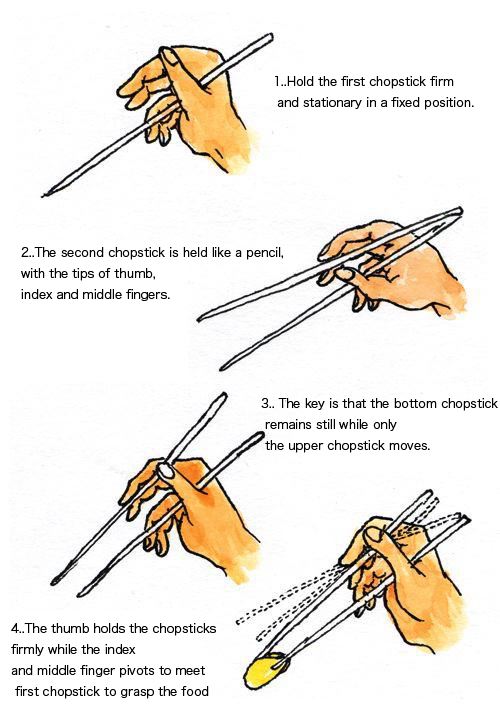 Guide to Using Chopsticks